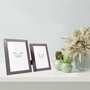 Aberto Design Pack de 2 Marcos de Fotos Plateados (10x15 cm y 13x18 cm)